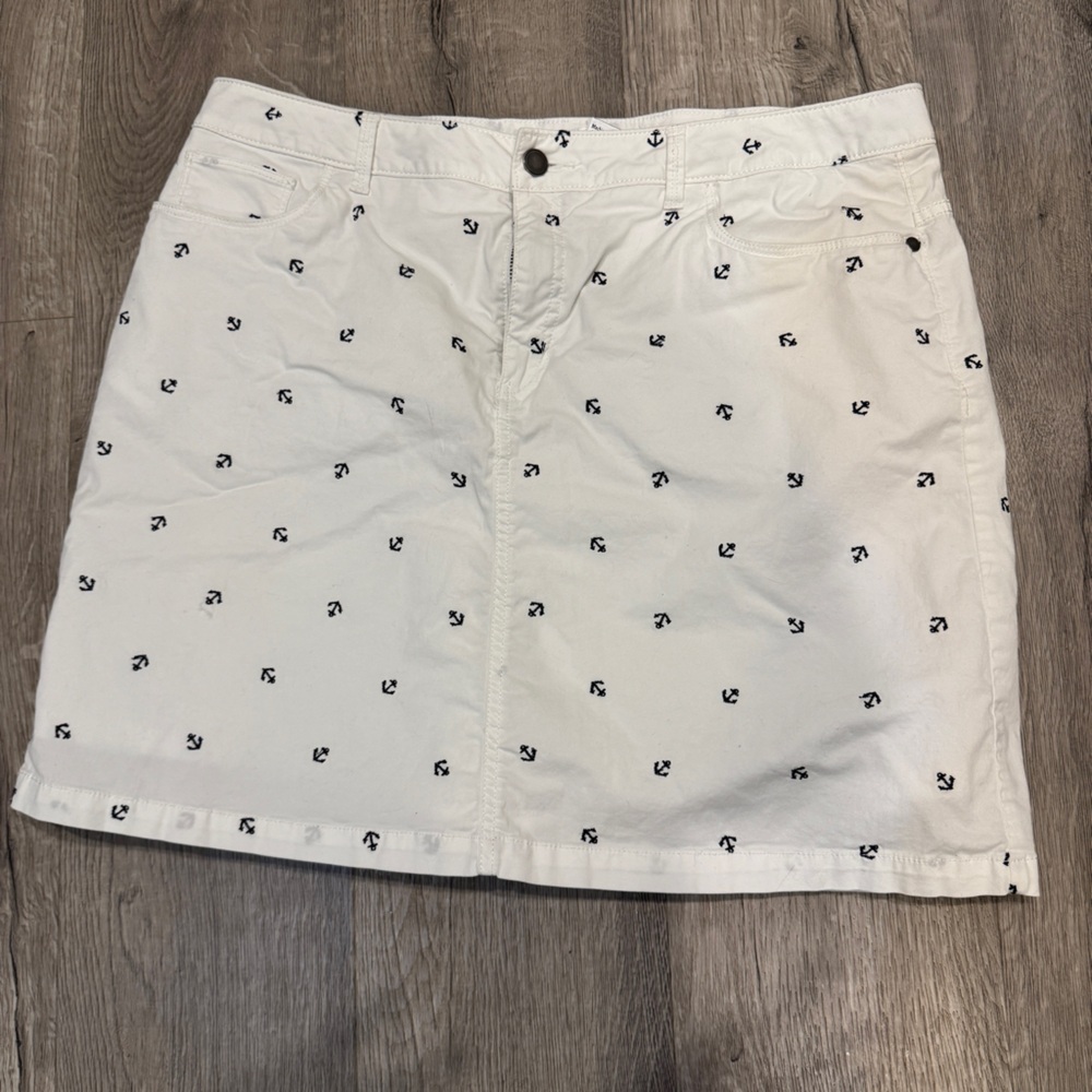 SALE ❤️Nautical Skort Size 16 Stretch